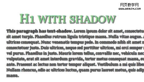 How To Text-shadow in Internet Explorer using jQuery