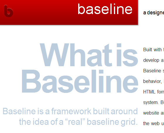 Baseline CSS