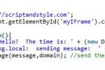 小吃 HTML5之window.postMessage API