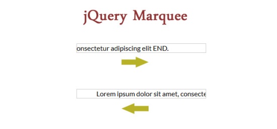 jQuery-Marquee