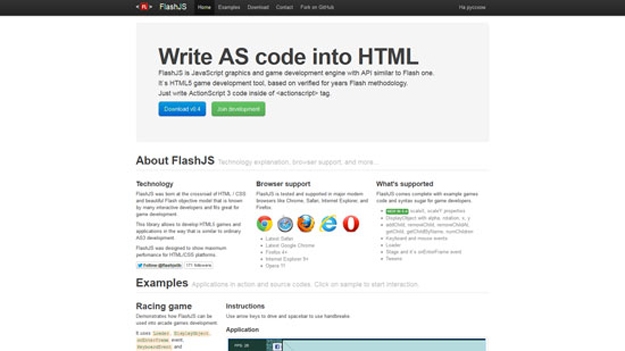 25个HTML5和JavaScript游戏引擎库