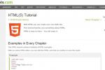 HTML5资讯 初学者的10个实用HTML5教程网站