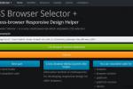 小吃 一个跨浏览器的响应式设计辅助工具类库 - CSS Browser Selector +